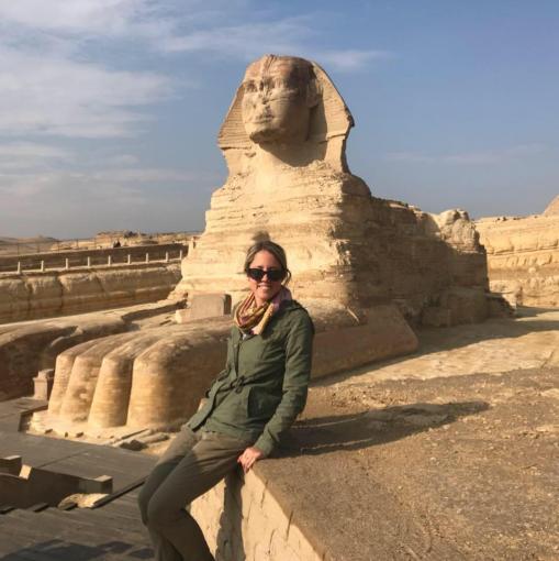 Victoria Almansa in Giza