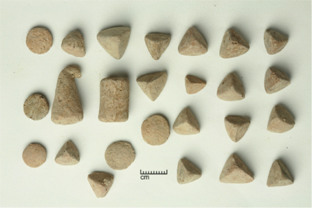 Examples of tokens discovered at Ziyaret Tepe. Credit: Ziyaret Tepe Archaeological Project